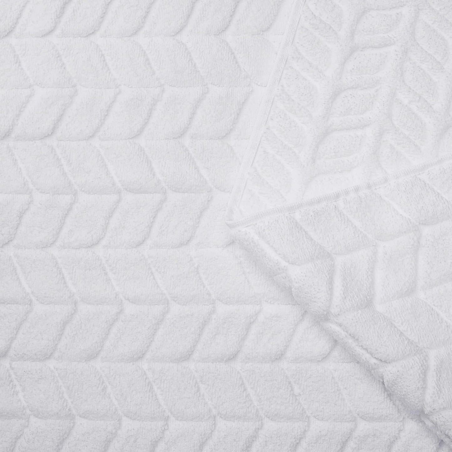 Ultra Soft & Stylish 700 GSM Luxury Bath Sheets | Pack of 2 | Extra Large 35x70 Inches | 100% Zero-Twist, Long-Staple Cotton | Remarkably Absorbent (White)