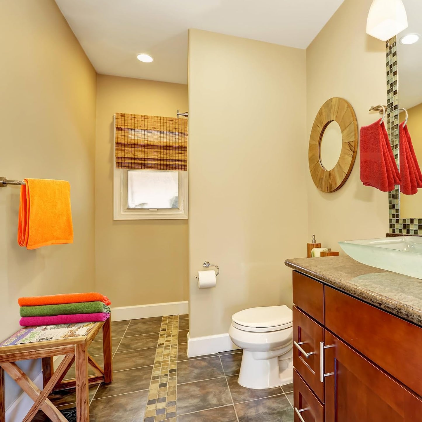 Newwiee Set of 12 Bath Towels Bulk - 28 x 55 Inch Large Cotton Towels in 12 Colors, Soft Quick-Dry Lightweight Bathroom Towel for Home Pool Beach Spa Hotel Gym Use(12 Colors)