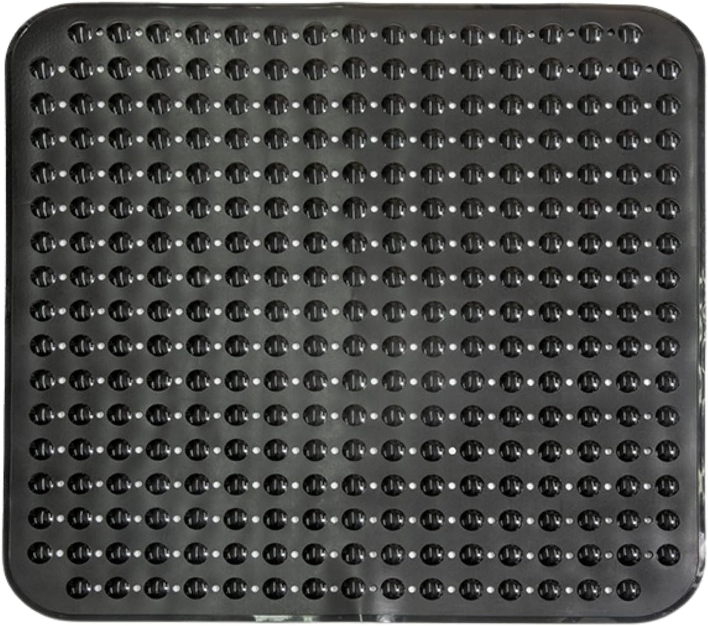 ENKOSI Extra Large Shower Mat Non Slip - 47 x 32 inch - XL Bathroom Shower Mat - Large Shower Matts for Shower Stall Floors - Secure Suction Cups and Drain Holes (47x32 White)