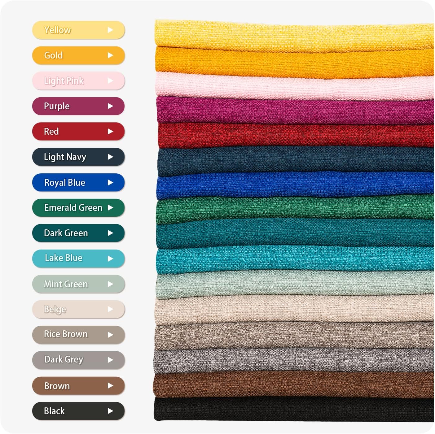 BALCONY & FALCON Rectangle Tablecloth Washable Wrinkle Resistant and Water Proof Table Cloth Decorative Linen Fabric Tablecloths for Dining Parties Kitchen Wedding and Outdoor Use (Beige, 57x118)