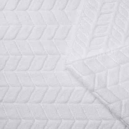 Ultra Soft & Stylish 700 GSM Luxury Bath Sheets | Pack of 2 | Extra Large 35x70 Inches | 100% Zero-Twist, Long-Staple Cotton | Remarkably Absorbent (White)