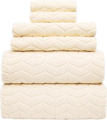 Ultra Soft & Stylish 700 GSM Luxury Bath Sheets | Pack of 2 | Extra Large 35x70 Inches | 100% Zero-Twist, Long-Staple Cotton | Remarkably Absorbent (White)